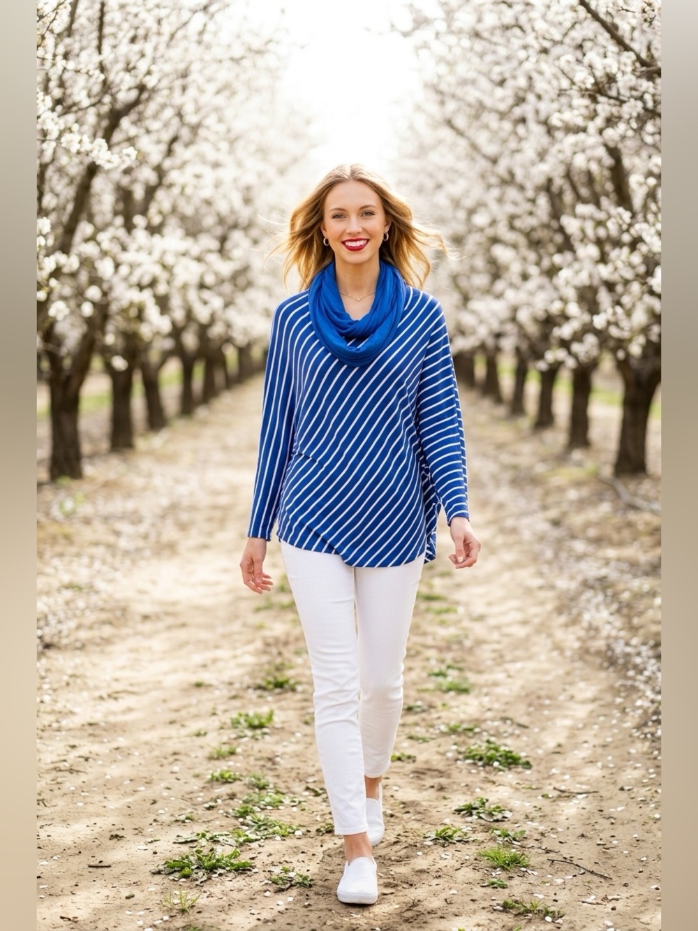 George Stripped Shawl - Size XS